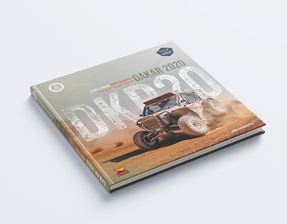 Design of a book about DAKAR 2020