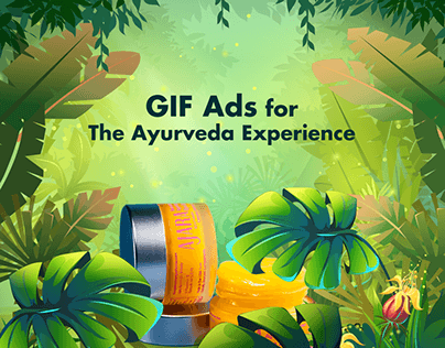 GIF Ads for The Ayurveda Experience