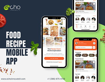 Food Recipe Mobile App