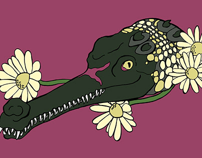 Crocodiles in color study