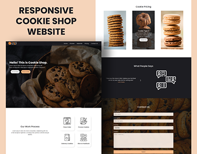 Adil's Cookie Shop Website
