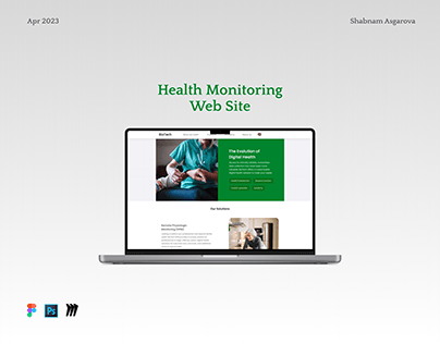 Health monitoring web site