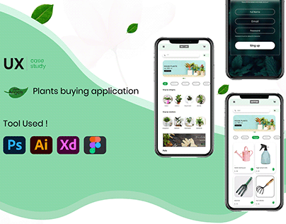 Plants Buying App and Web Case Study
