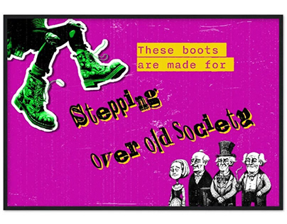Punk vibes - These boots are made for...