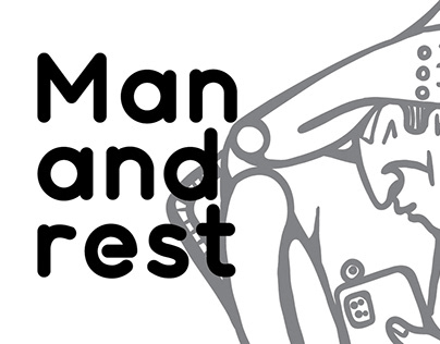 Man and rest