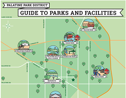 Palatine Park District Map