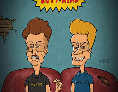 Beavis and Butt-Head by Devin Knowles