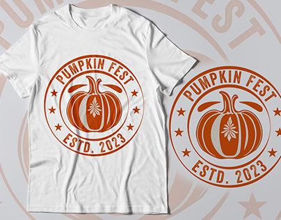 Pumpkin Fest T-Shirt Design