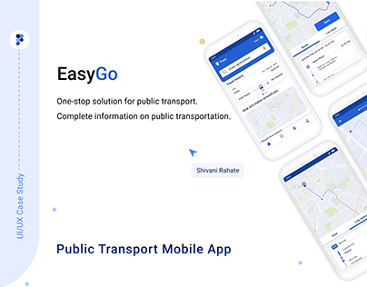 EasyGo-Public Transport App UX Case Study