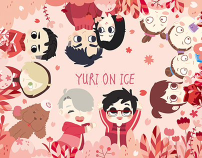 Illustration-Yuri on Ice(Vector)