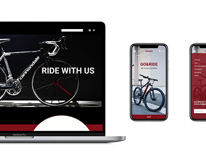 BICYCLE ONLINE STORE CONCEPT