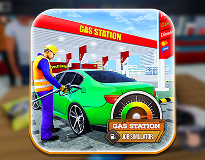 Gas Service Station Simulator