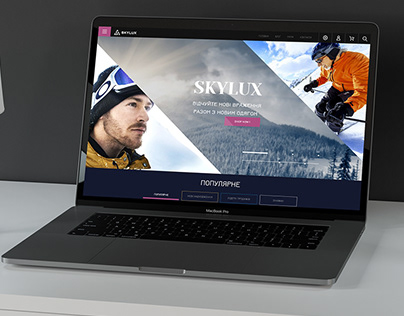 Design for SKYLUX Website