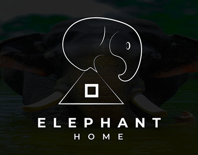 Elephant Minimalist logo design