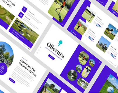 Olievura – Golf Club & Sport PowerPoint Template