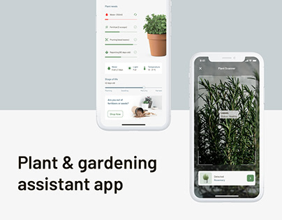 Plant & gardening assistant app