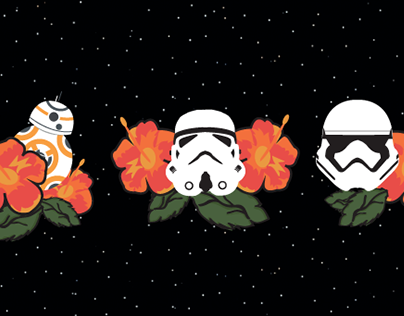 Star Wars flowers