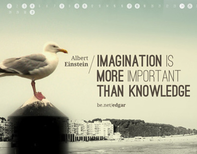 Imagination More Than Knowledge