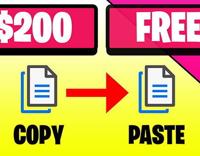 Earn $200 for Copy & Pasting Article