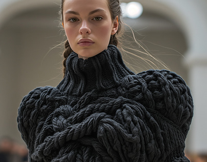 Crochet runway collection
