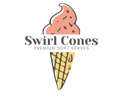 Logo, ice cream, soft serve, softy, gelato