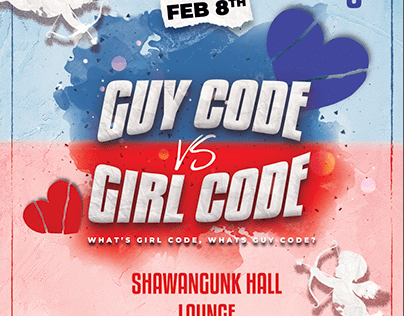 Guy Code vs Girl Code Game Event
