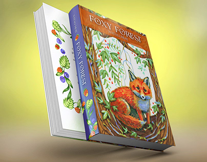 Foxy forest. Book illustrations.