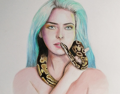 Snake woman