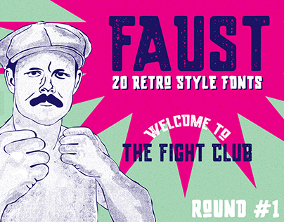 Faust – a font in 20 styles