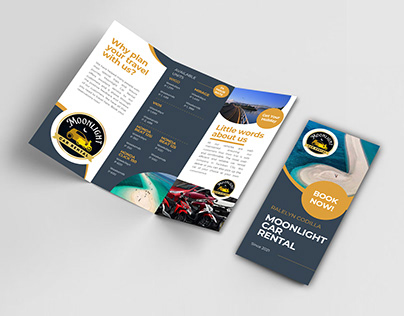 Dynamic Brochure Design for Your Car Rental Service