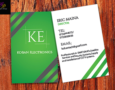 BUSINESS CARDS- Koban Electronics