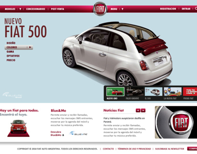 Fiat.com.ar - website