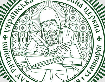 redesign of the Kiev Theological Academy logo