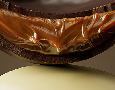 Chocolate Easter Egg 3D / Páscoa