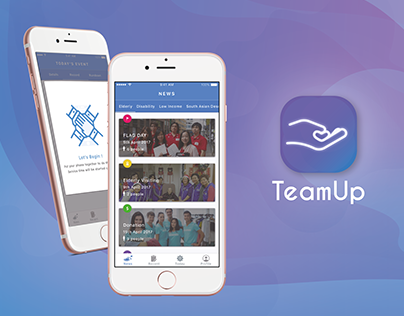TeamUp- A mobile app for Volunteer & Team lead