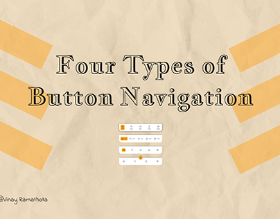 4 Four Types of Button Navigation