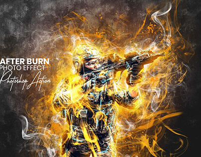 After Burn Photoshop Action