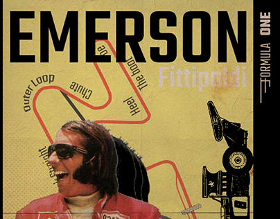 Emerson Fittipaldi poster