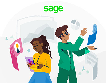 Designing an Illustration Voice for Sage