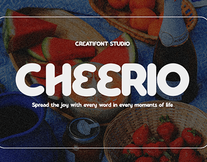 Cheerio - Playful Font