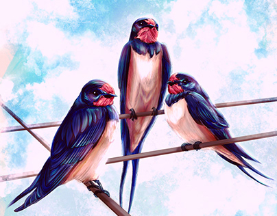 Three little birds…