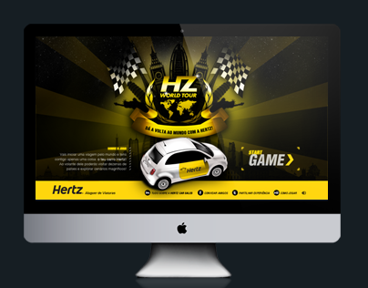 Hertz "HZ World Tour" # Web Site