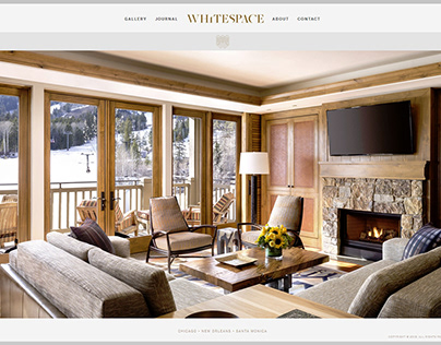 Whitespace Interiors: WordPress Website