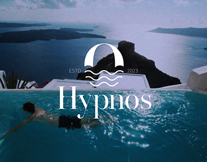 Brand identity for a boutique hotel in Santorini