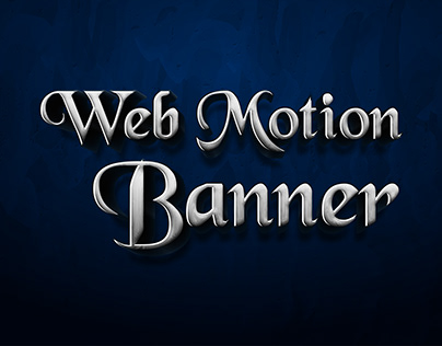 Web Motion Banner Design