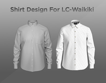 Shirts design for LC WAIKIKI