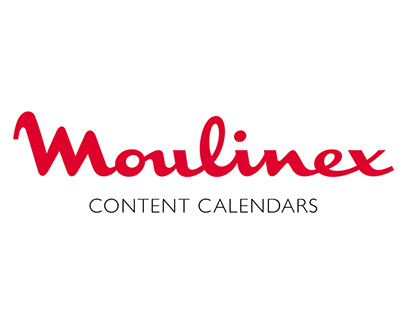 Moulinex Content Calendars