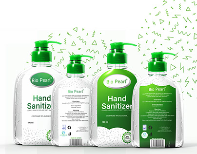 BIO PEAL Hand sanitizer Label
