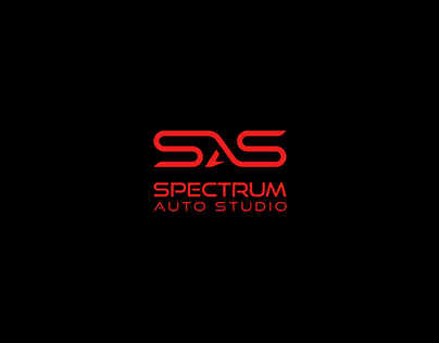 Spectrum Auto Studio Brand Identity
