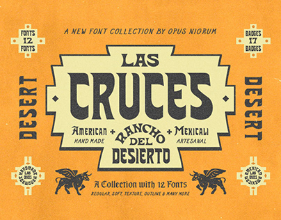 Las Cruces Font Collection